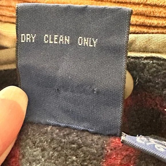 Nautica Mens Detachable Flannel Lining Zip/Snap Up Chore Barn Coat SZ L Tan - Picture 15 of 16